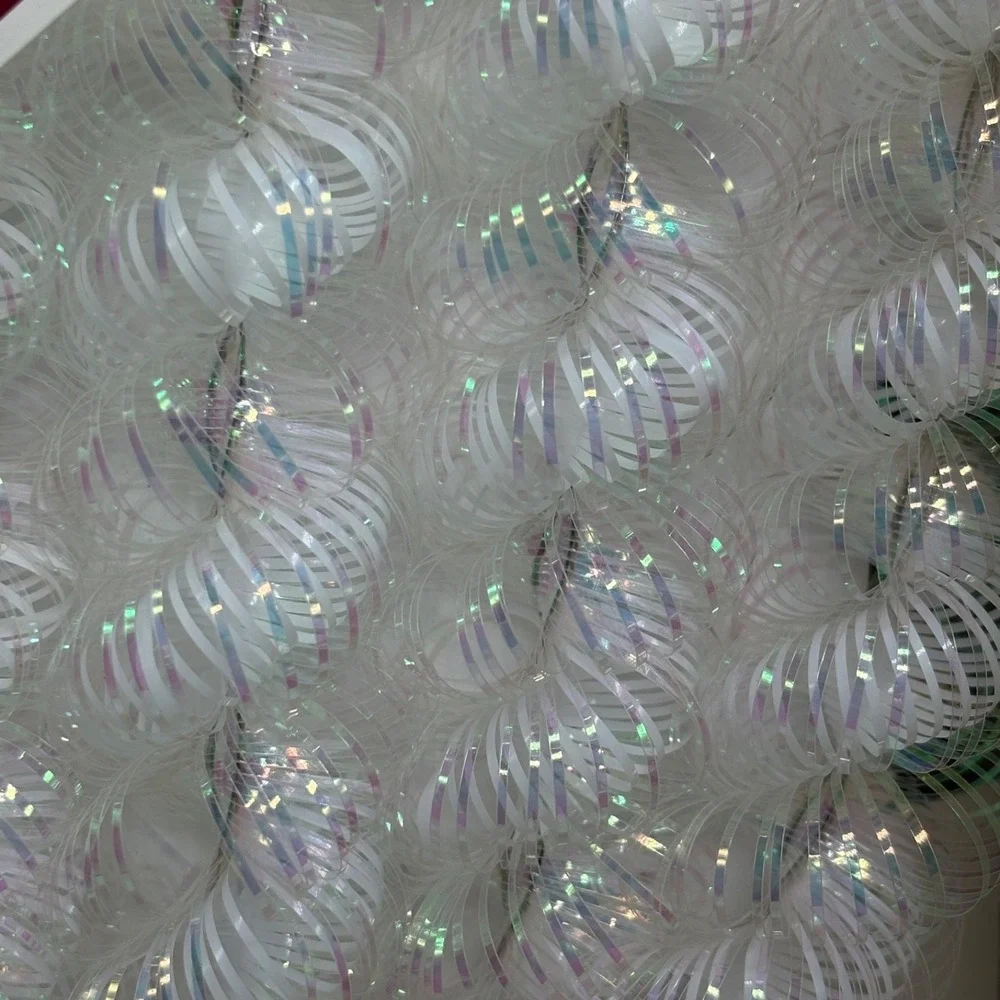 The Victoria Collection Vintage Tinsel Rope Garland Lot of 3 NIB Christmas Decor